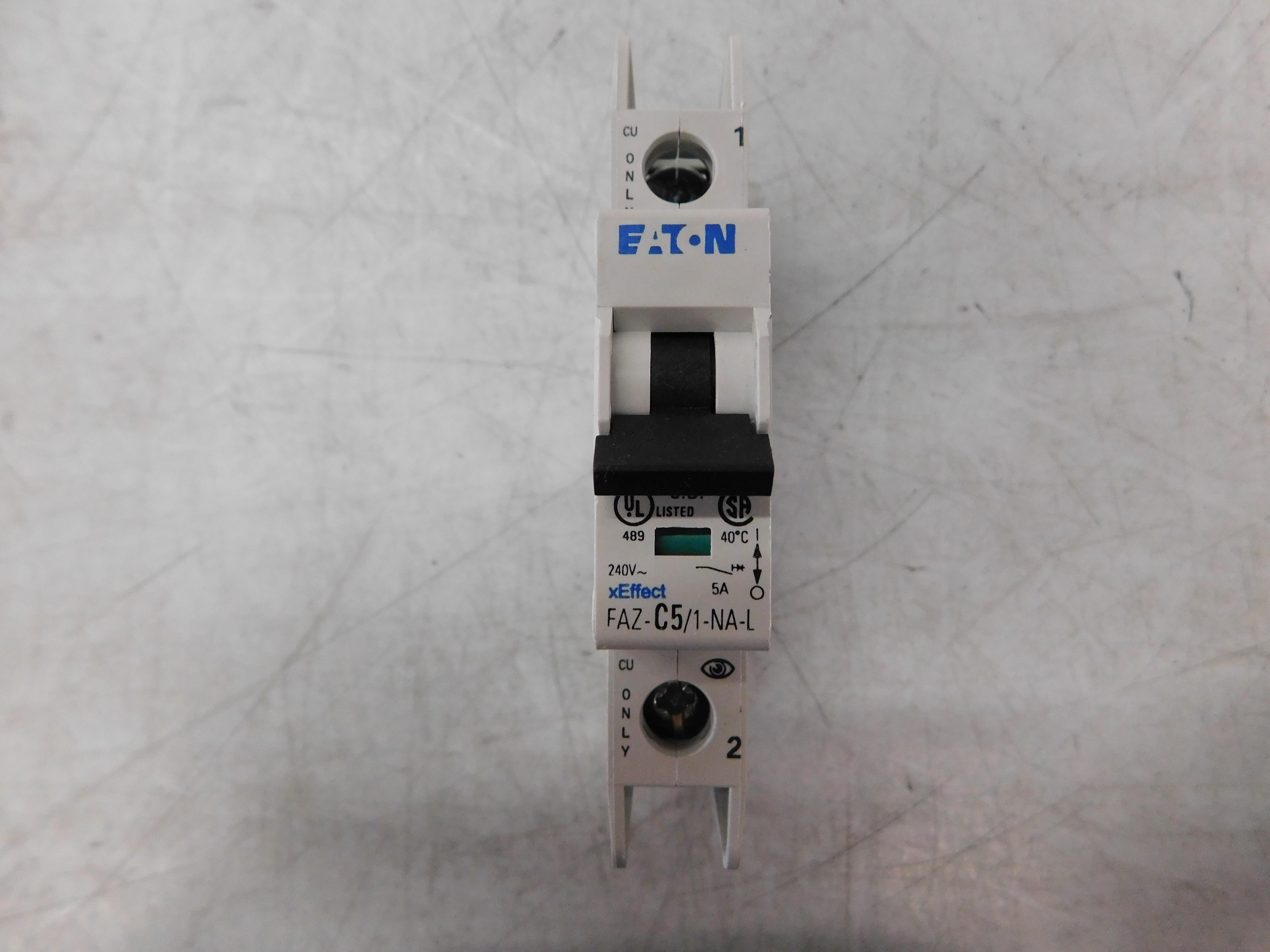 Eaton FAZ-C5/1-NA-L Miniature Circuit Breakers (MCBs)
