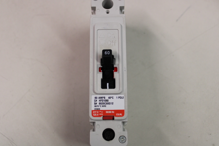 Eaton HFD1060 Non-Interchangeable Trip Circuit Breaker