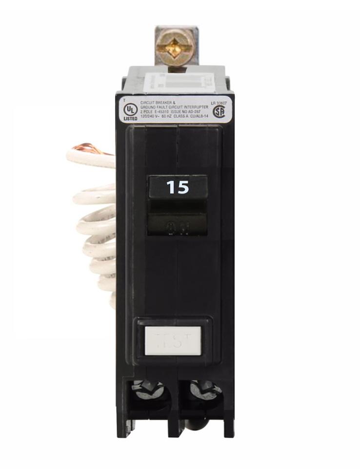 Eaton QB1015GF Industrial Ground Fault Circuit Breaker