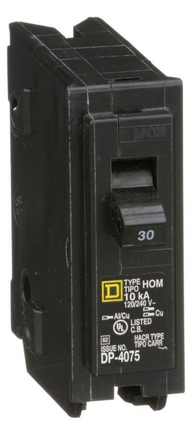 Square D HOM130 Miniature Circuit Breaker Square D HOM130 Miniature Circuit Breaker