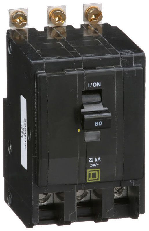 Square D QOB380VH Panelboard Circuit Breaker