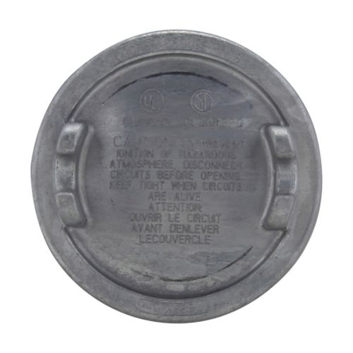 Crouse-Hinds GUA06 Explosionproof Conduit Outlet Box Cover