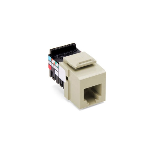 Leviton Manufacturing 41106-RI6 AV Modular Jack