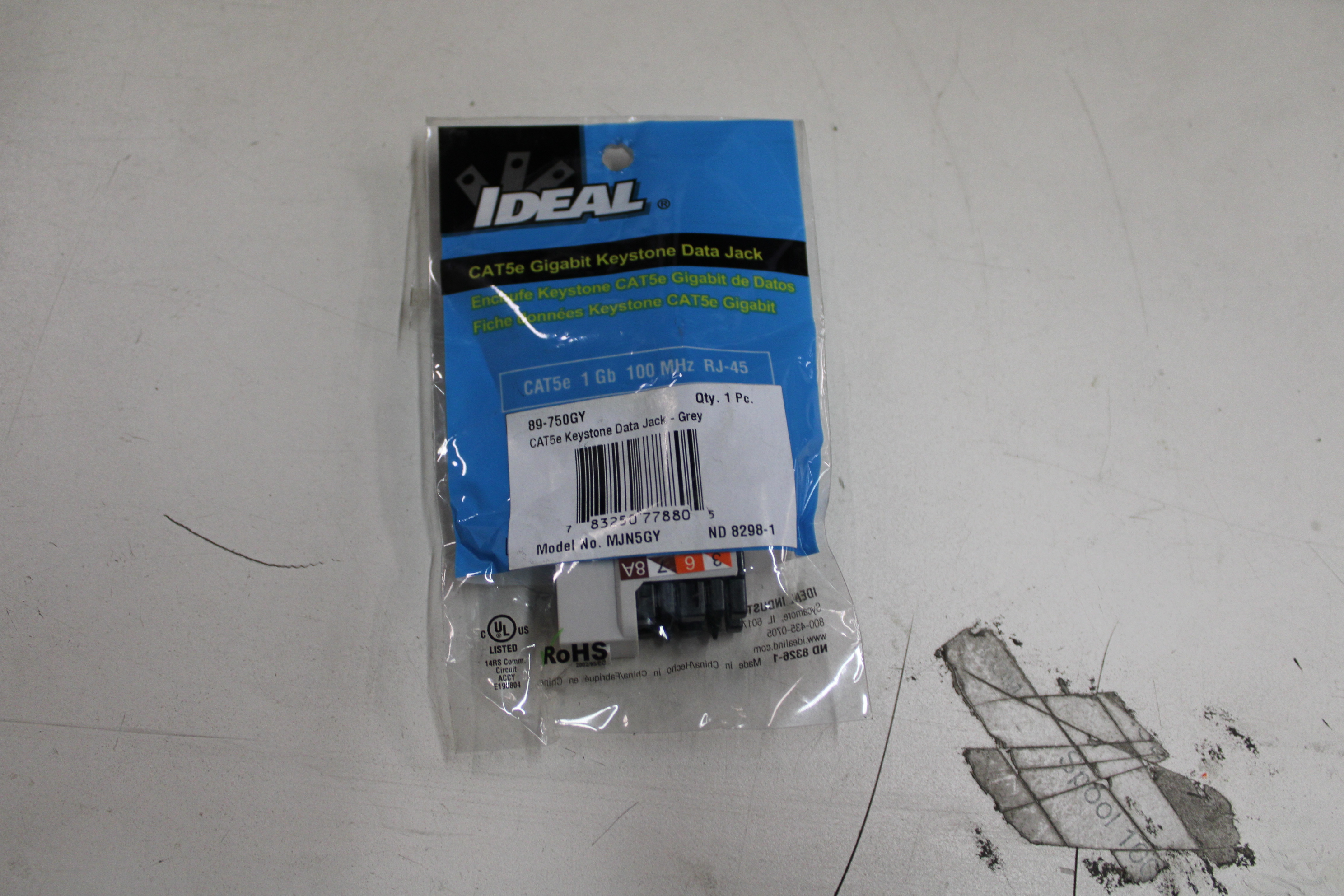 IDEAL Electrical 89-750GY Keystone Modular Data Jack