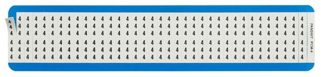 Panduit PCM-4 Wire Marker Card