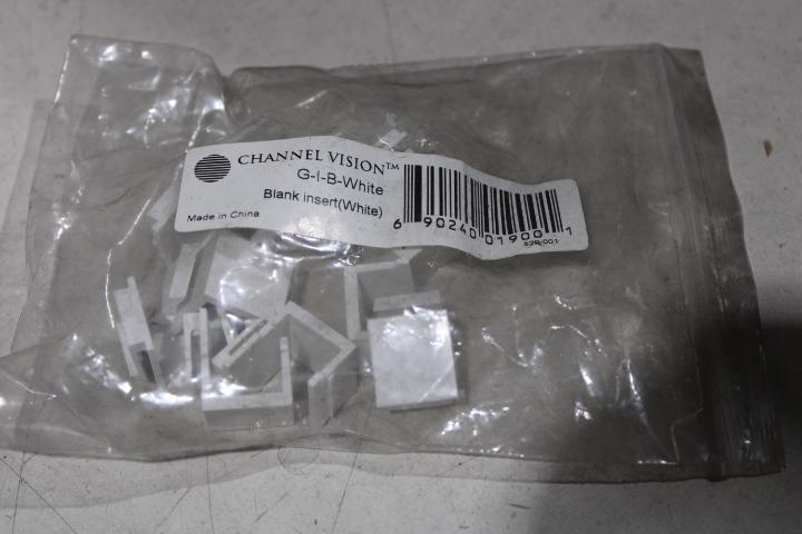 Channel Vision G-I-B-WHITE Misc. Cable and Wire Accessories Channel Vision G-I-B-WHITE Misc. Cable and Wire Accessories