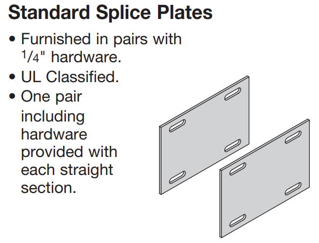 B-line R7A-SSP Cable Tray & Accessories (Repackaged) B-line R7A-SSP Cable Tray & Accessories (Repackaged)