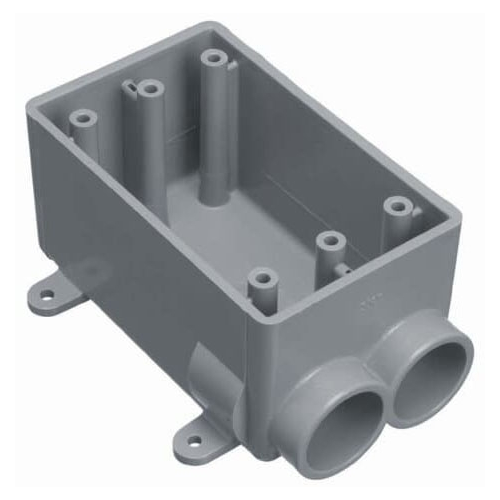 Carlon E982DFN Rigid Conduit Switch Box