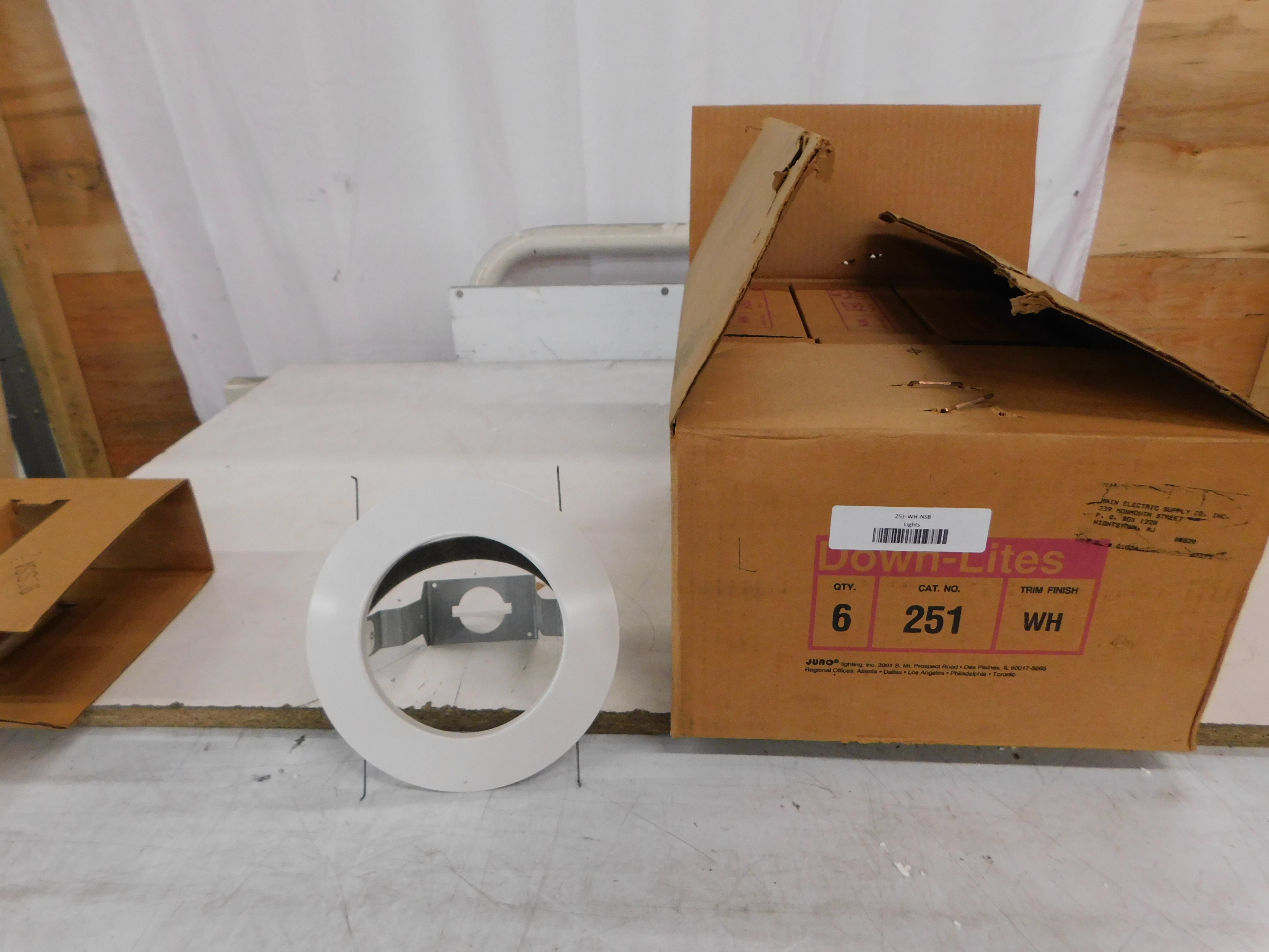 Juno Lighting 251-WH Line Voltage Downlight Trim