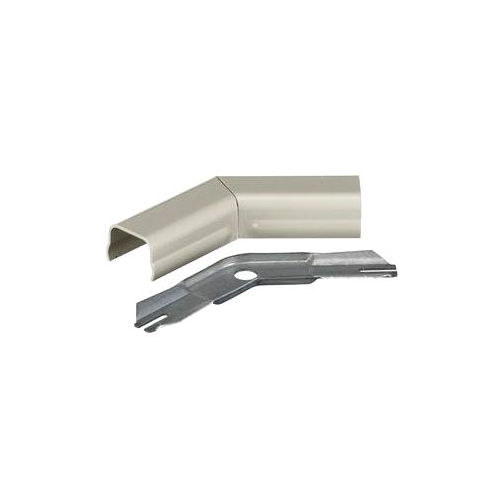 Hubbell Wiring Device-Kellems HBL512IV Raceway Flat Elbow (Damaged, For Parts or Repair)