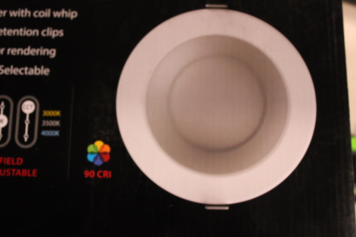 RAB Lighting C9.5R20/25/329FAUNVW Recessed Downlight Fixture