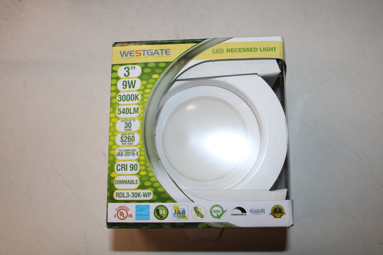 Westgate RDL3-30K-WP LED Lighting