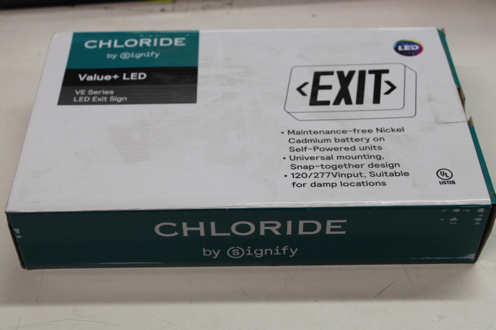 Cloride VERWEM Emergency Lighting and Signs EA