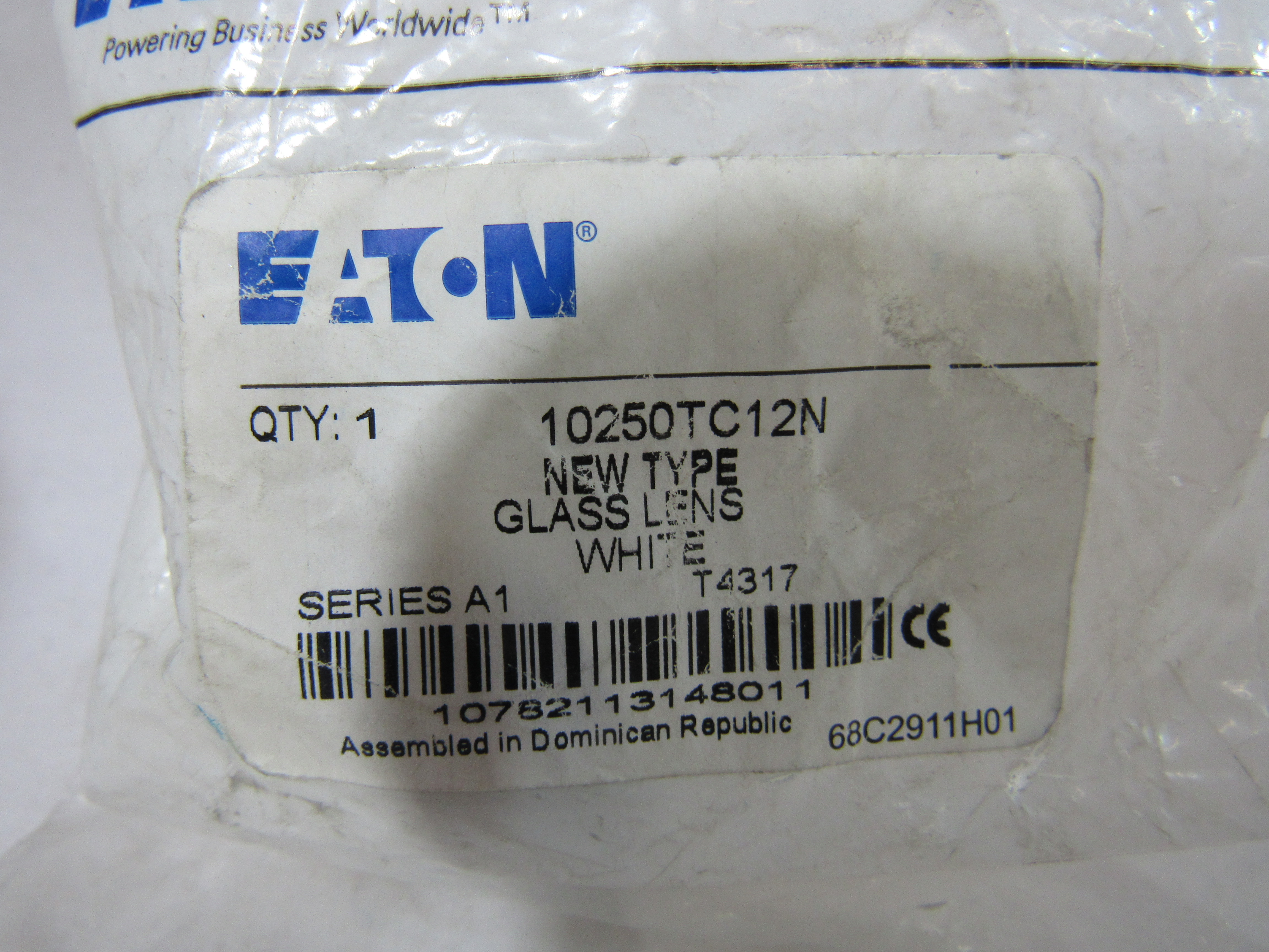 Eaton 10250TC12N Indicating Light Lens