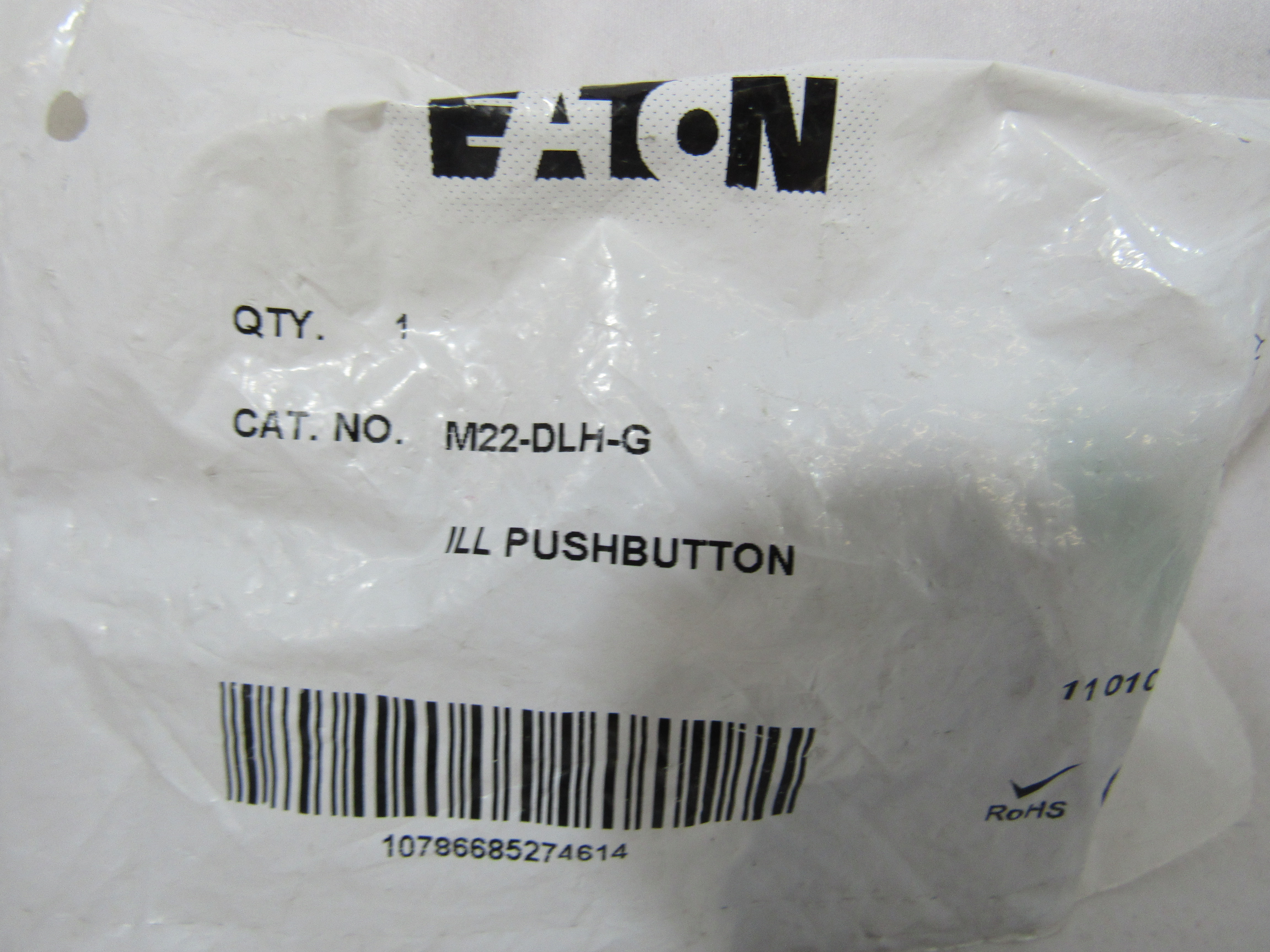 Eaton M22-DLH-G Pushbutton Operator