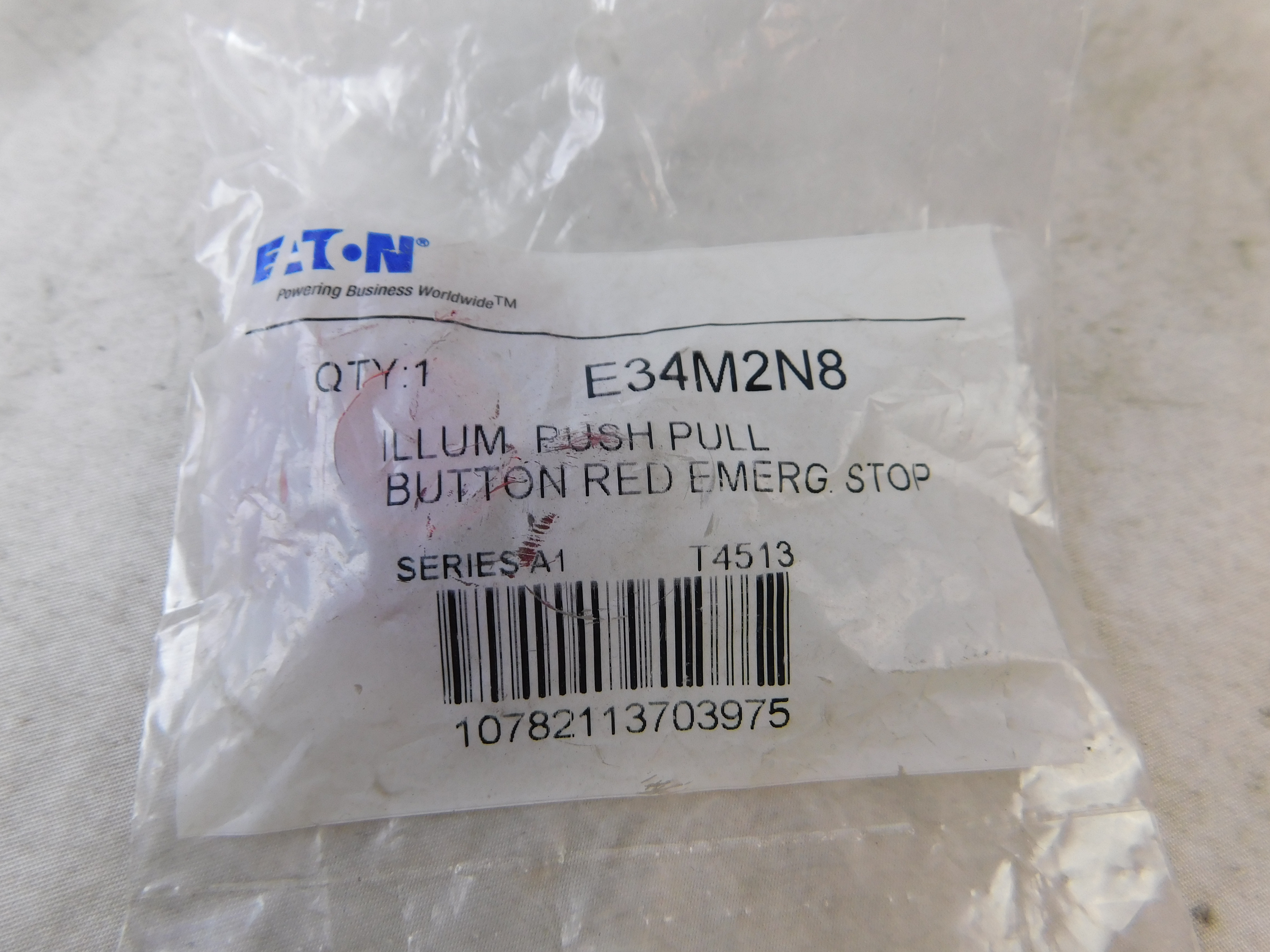 Eaton E34M2N8 Push Pull Operator Lens