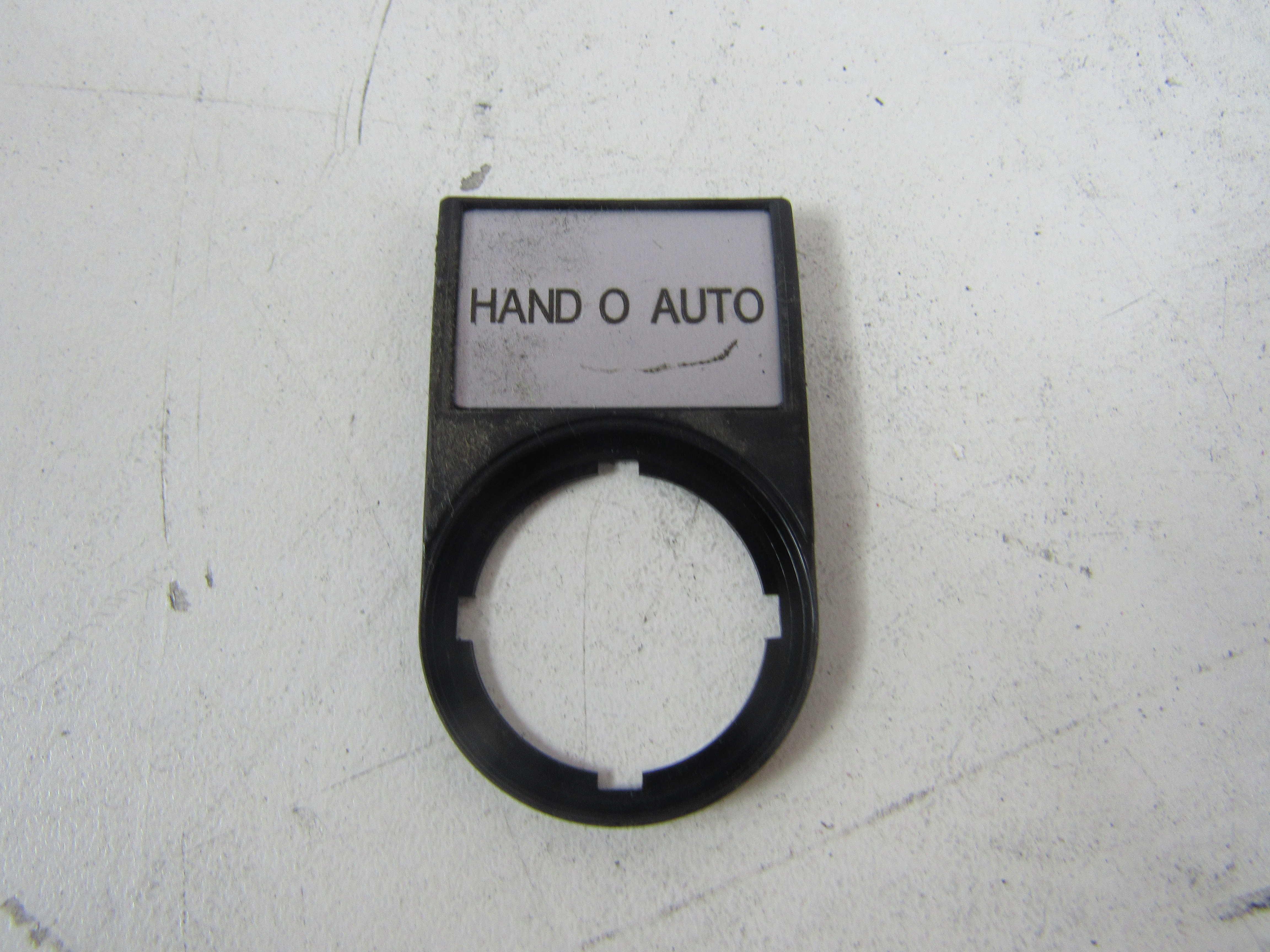 Eaton M22S-ST-D12 Selector Switch Legend Plate (Repackaged)