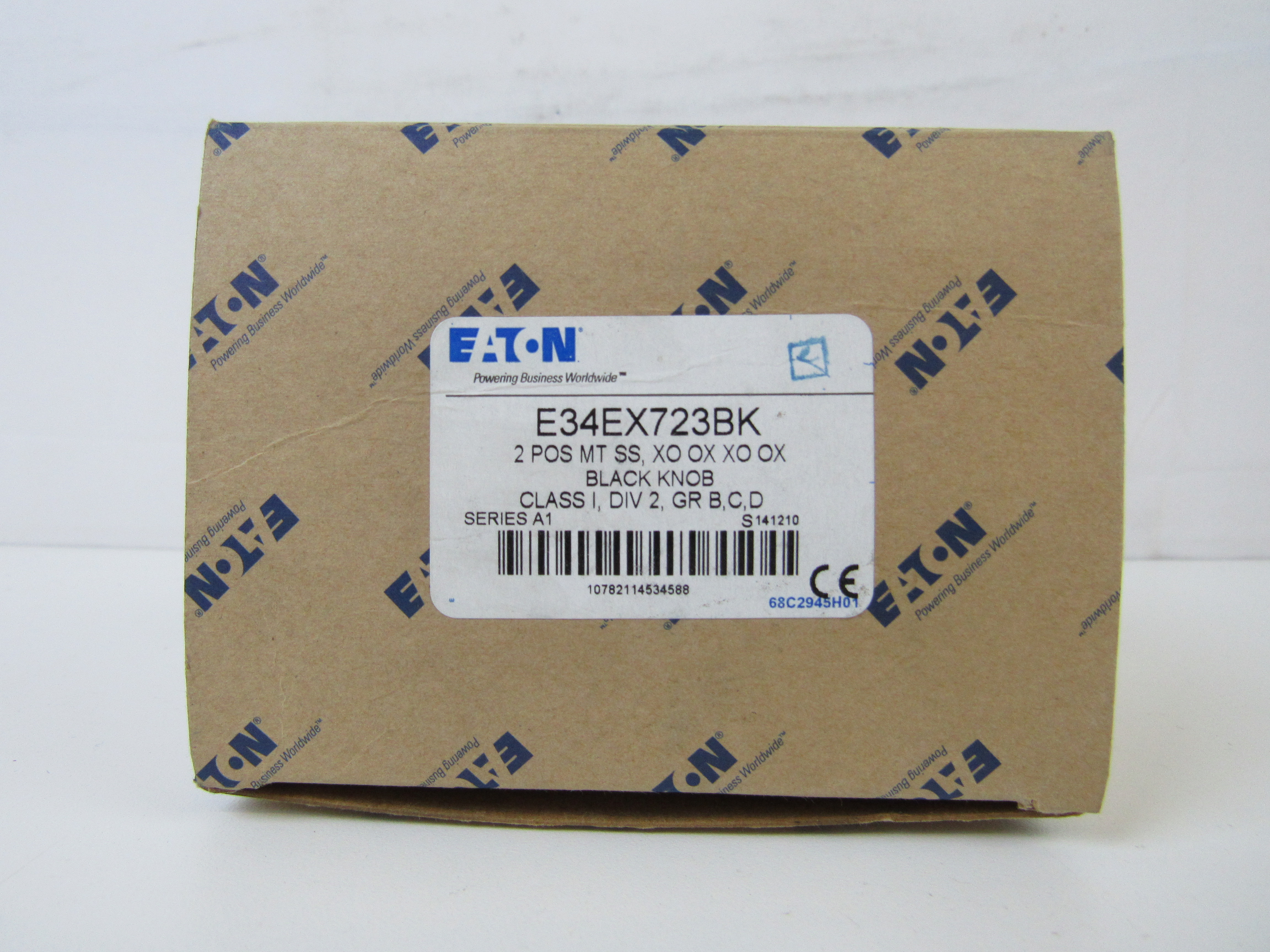 Eaton E34EX723BK Non-Illuminated Selector Switch