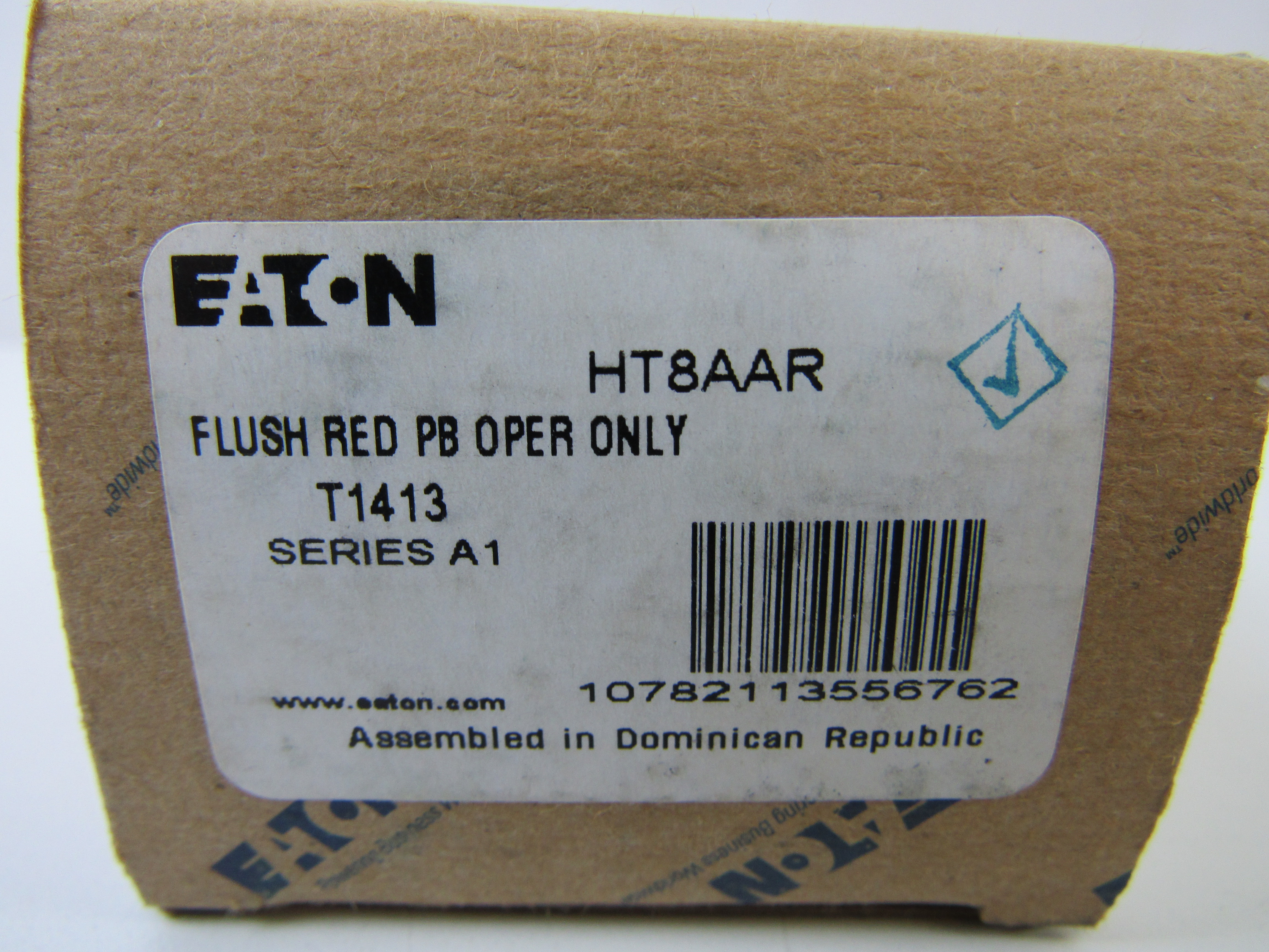 Eaton HT8AAR Non-Illuminated Pushbutton Operator