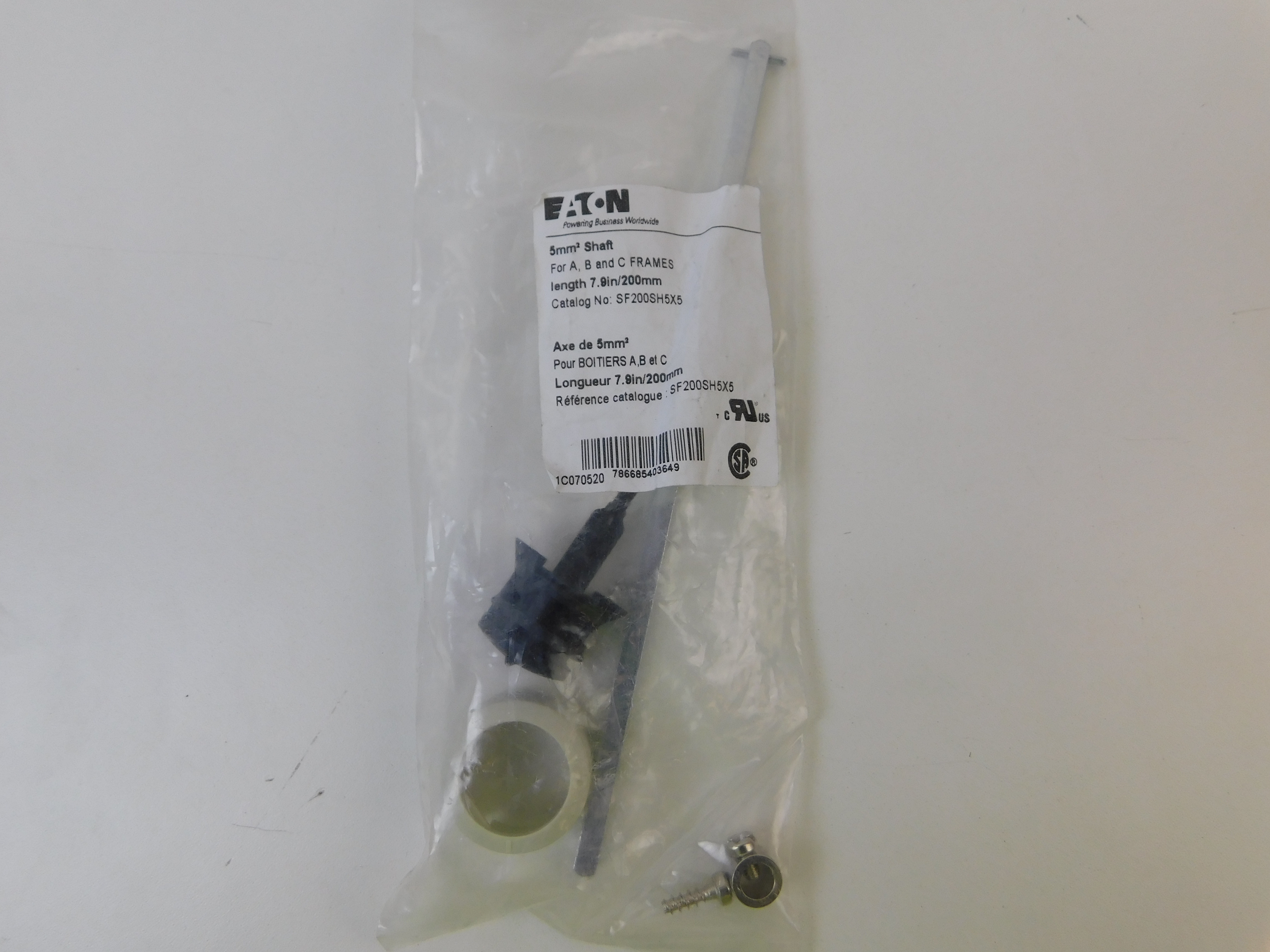 Eaton SF200SH5X5 Disconnect Switch Shaft