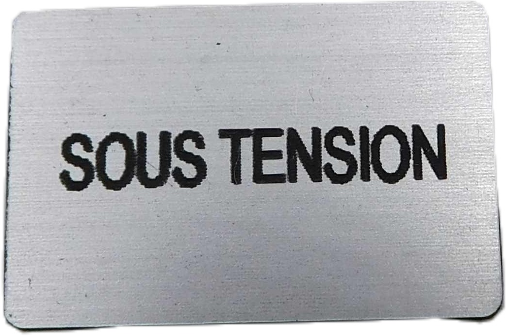 Eaton M22-XST-F68 Pushbutton Legend Plate Insert (Repackaged)