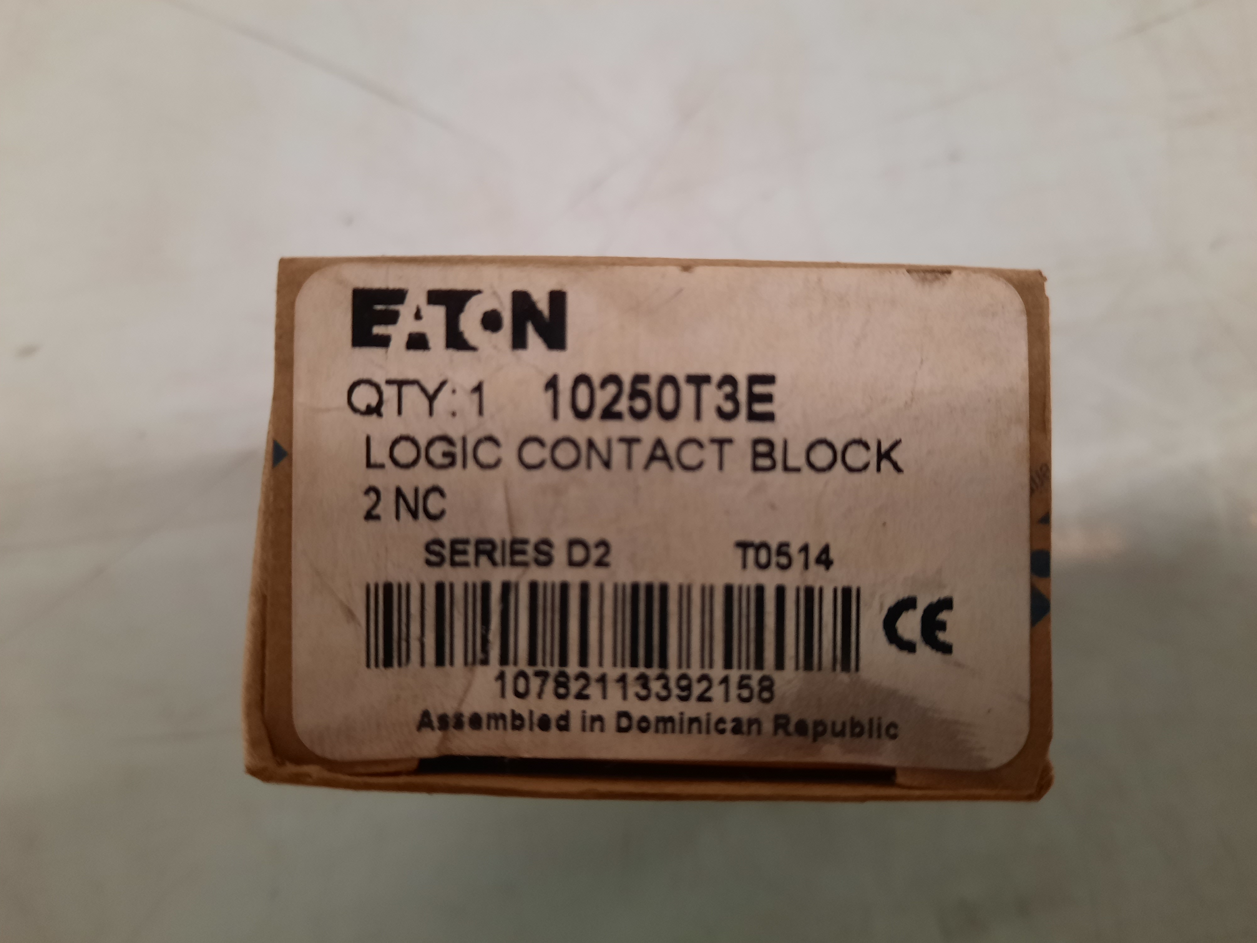 Eaton 10250T3E Pushbutton Contact Block