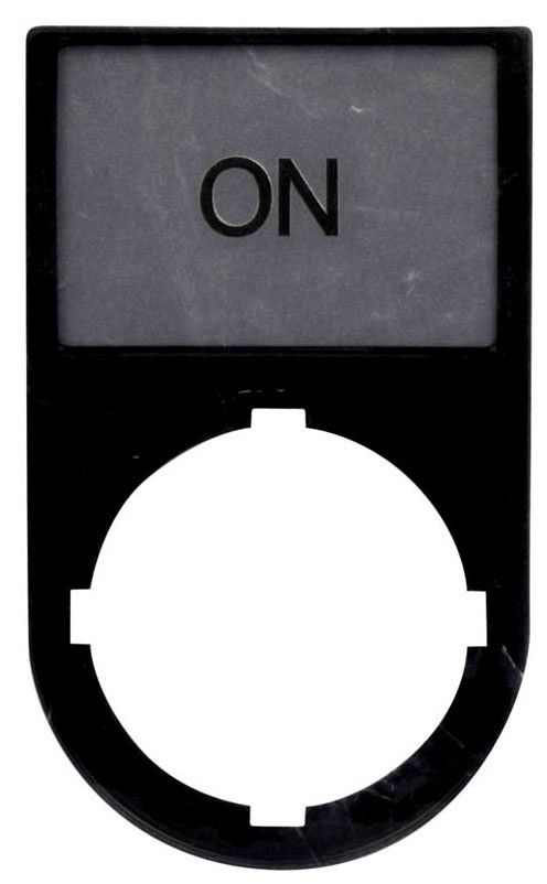 Eaton M22S-ST-GB6 Pushbutton Legend Plate Holder (Repackaged)