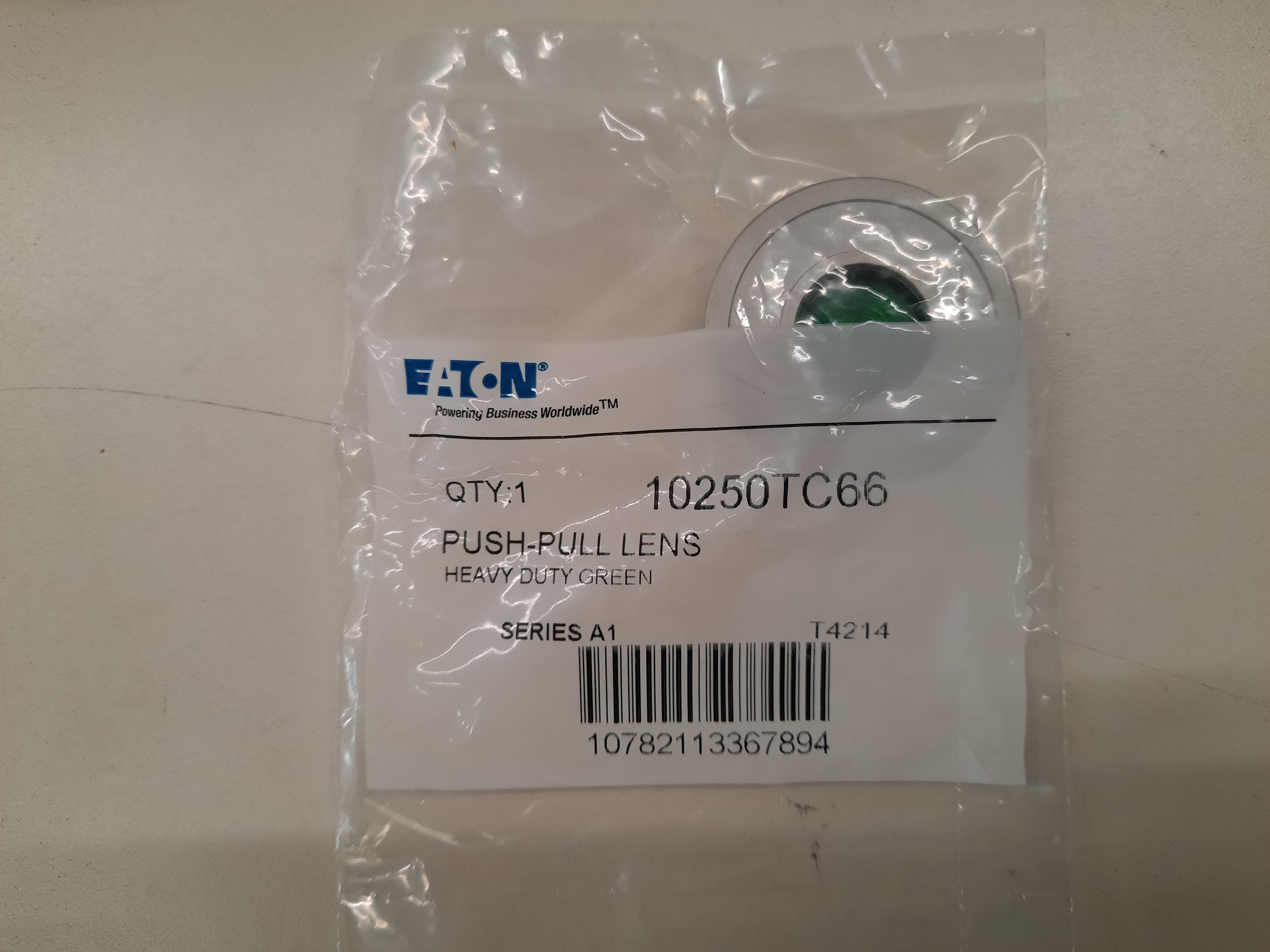Eaton 10250TC66 Pushbutton Lens