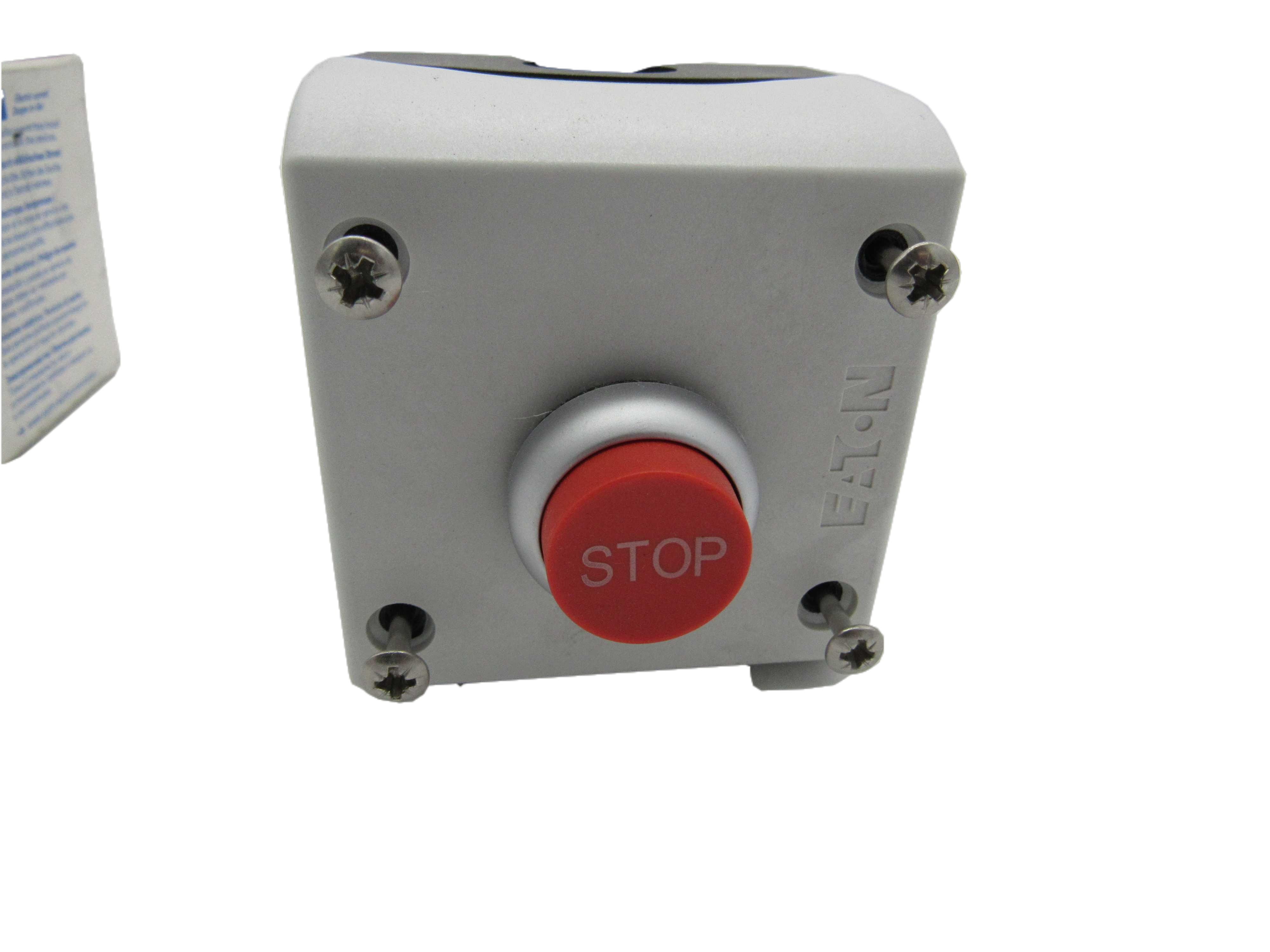 Eaton M22-C1-M8H Pushbuttons Station 1NC 1 Button Red EA STOP Eaton M22-C1-M8H Pushbuttons Station 1NC 1 Button Red EA STOP