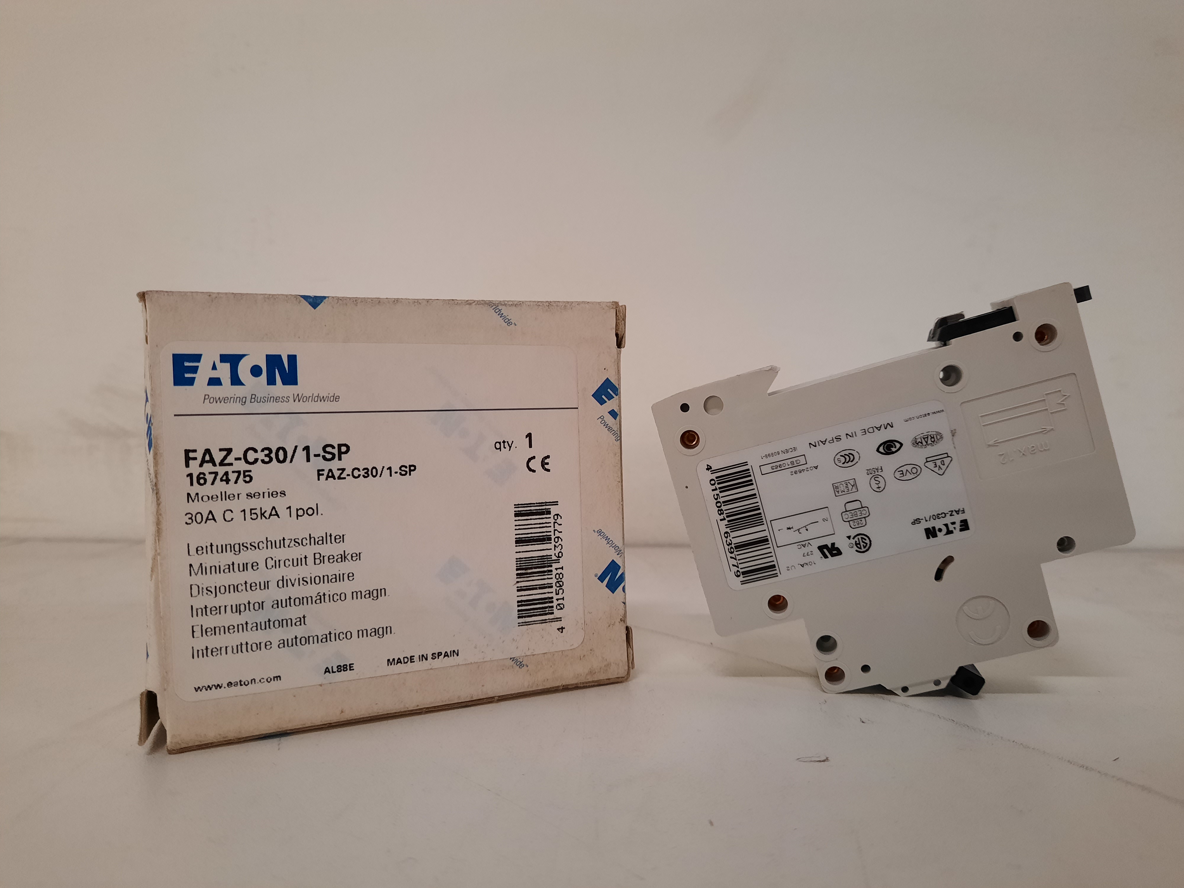 Eaton FAZ-C30/1-SP Supplementary Protector
