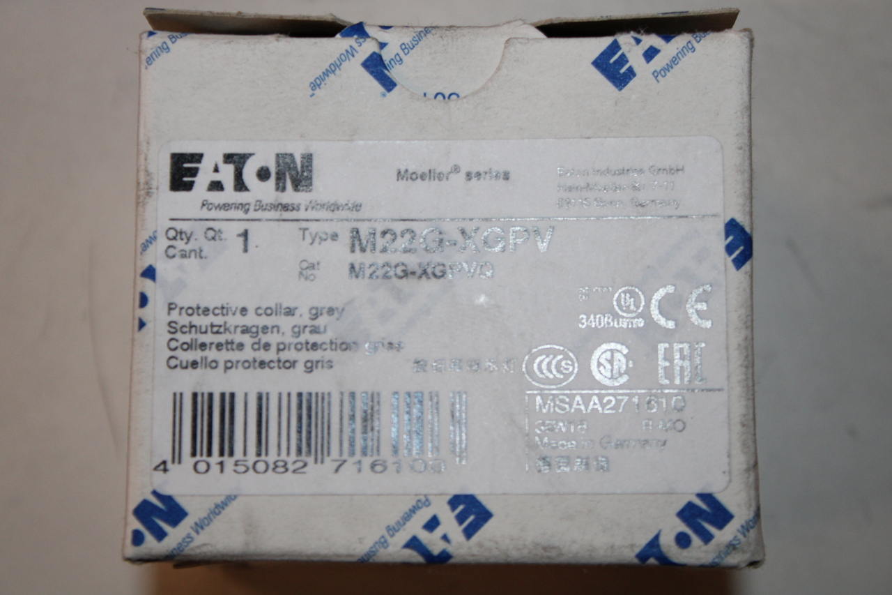 Eaton M22G-XGPVQ Control Panels and Accessories