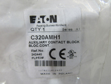 Eaton C320AMH1 Auxiliary Contact