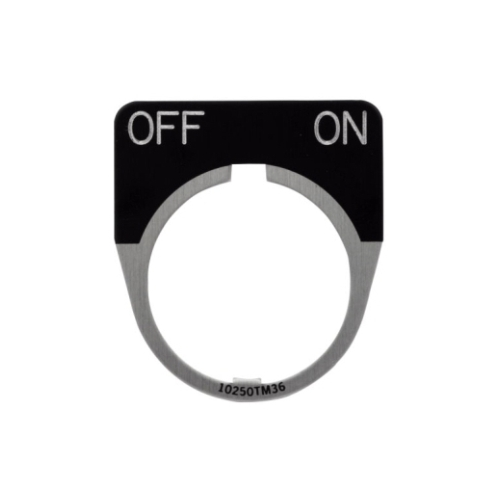 Eaton 10250TM43 Pushbutton Legend Plate