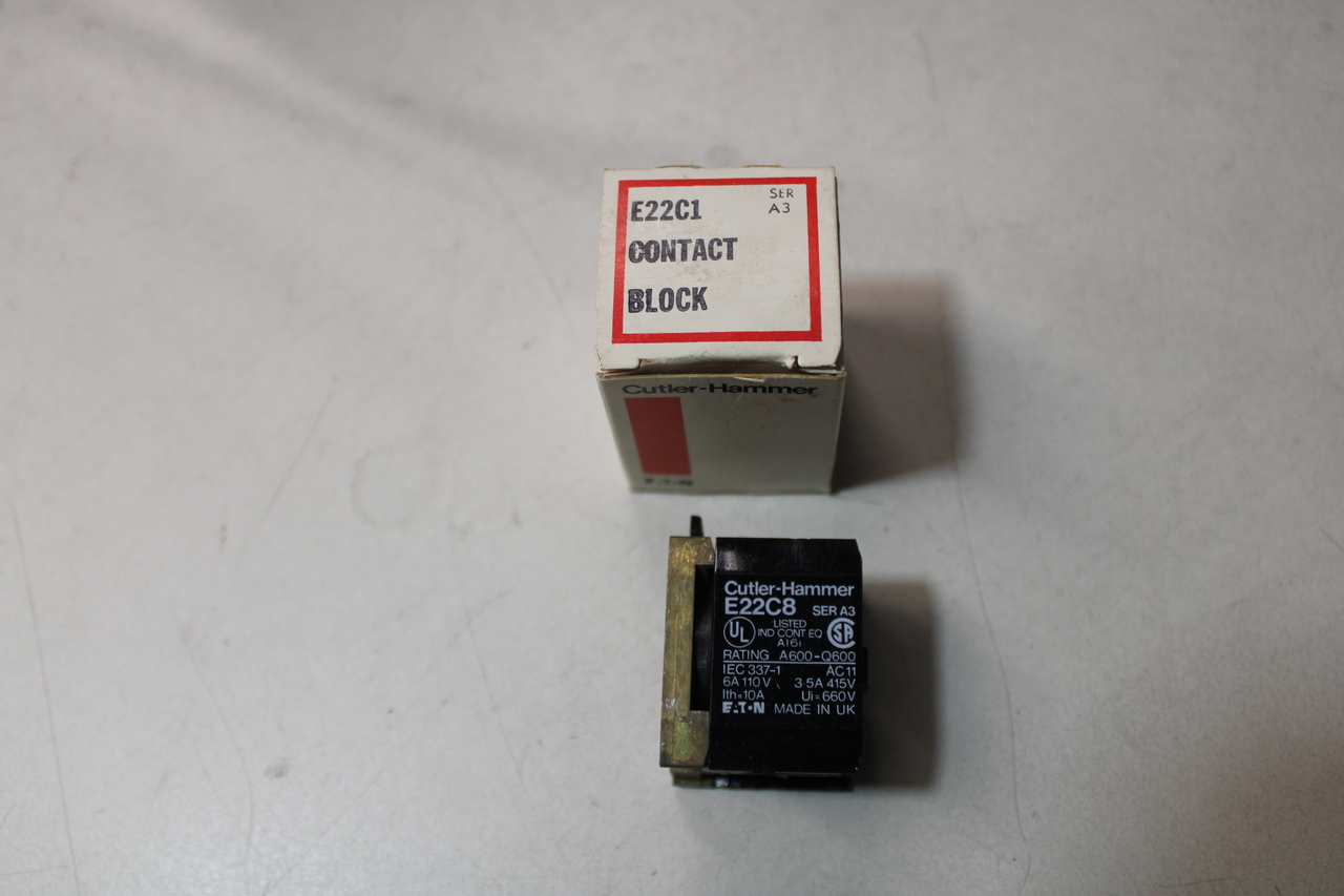 Idec Izumi Corporation E22C1 Contact Blocks and Other Accessories