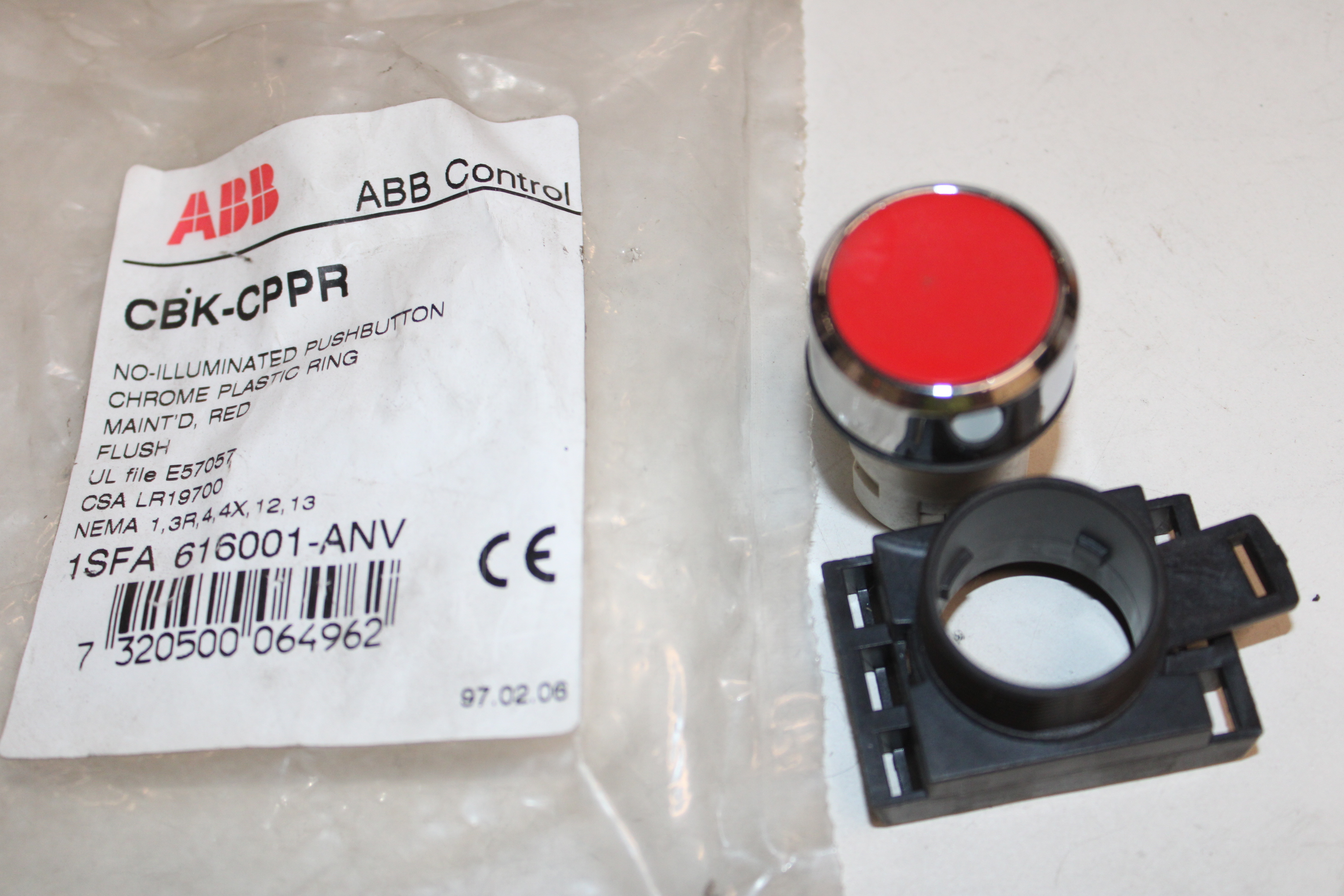 ABB CBK-CPPR Pushbuttons