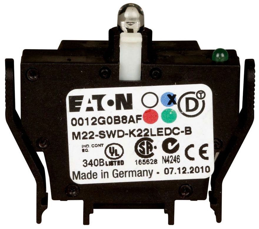 Eaton M22-SWD-LEDC-W Pilot Device Contact Module