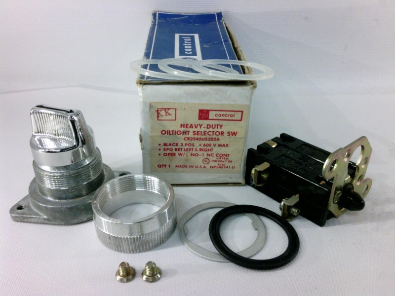 GE CR2940US202A Selector Switches