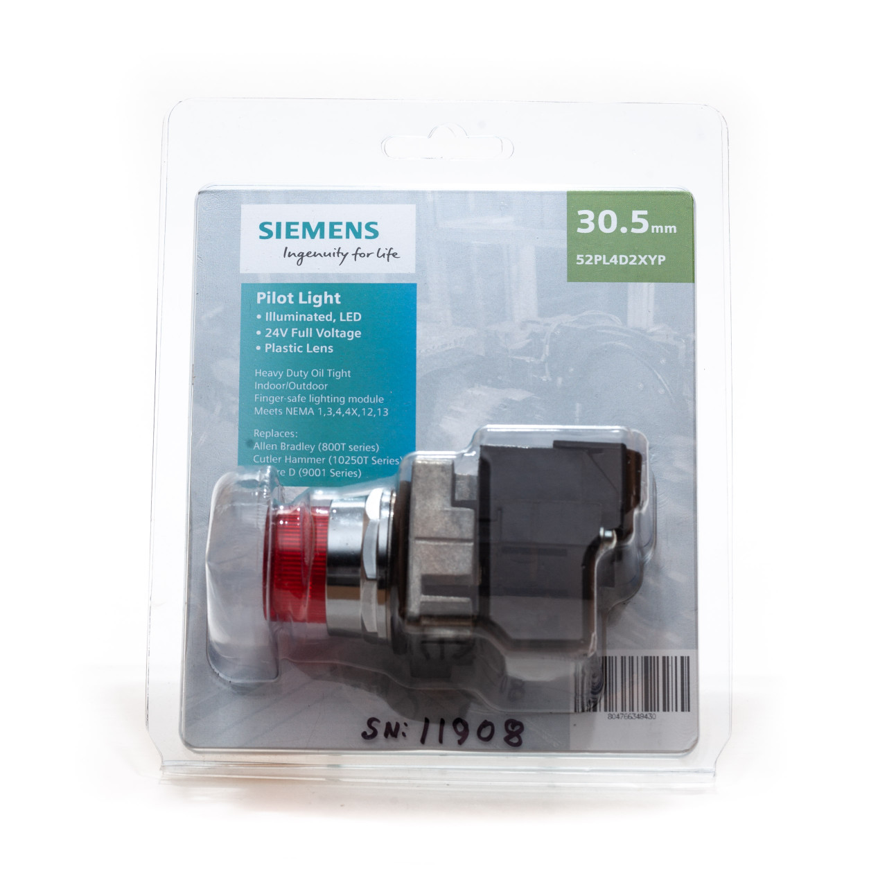 Siemens 52PL4D2XYP Indicating Light