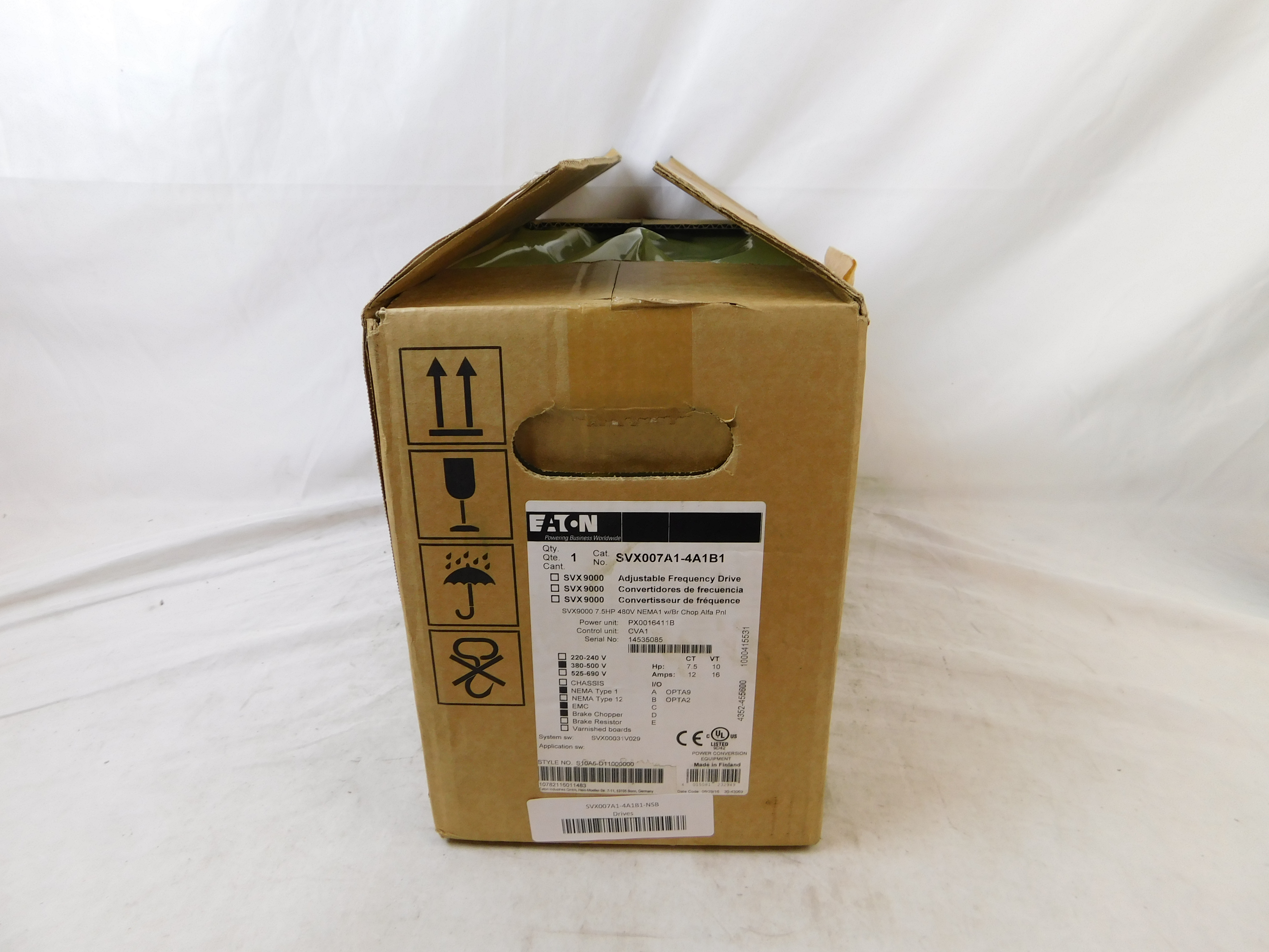 Eaton SVX007A1-4A1B1 Adjustable Frequency Drive