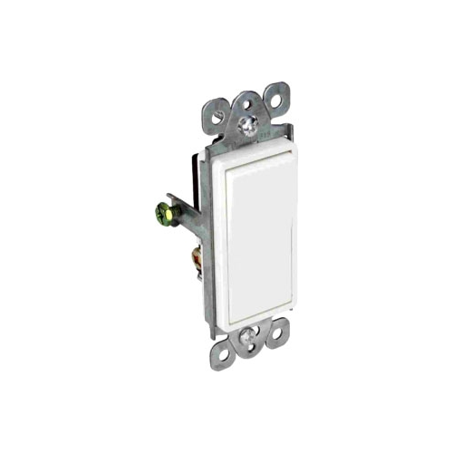Hubbell Wiring Device-Kellems DS315W Decorator Switch