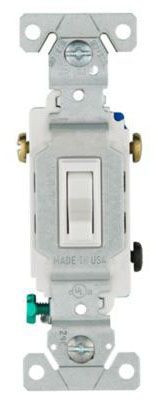 Eaton Wiring Devices 1303-7W AC Toggle Switch (Repackaged)