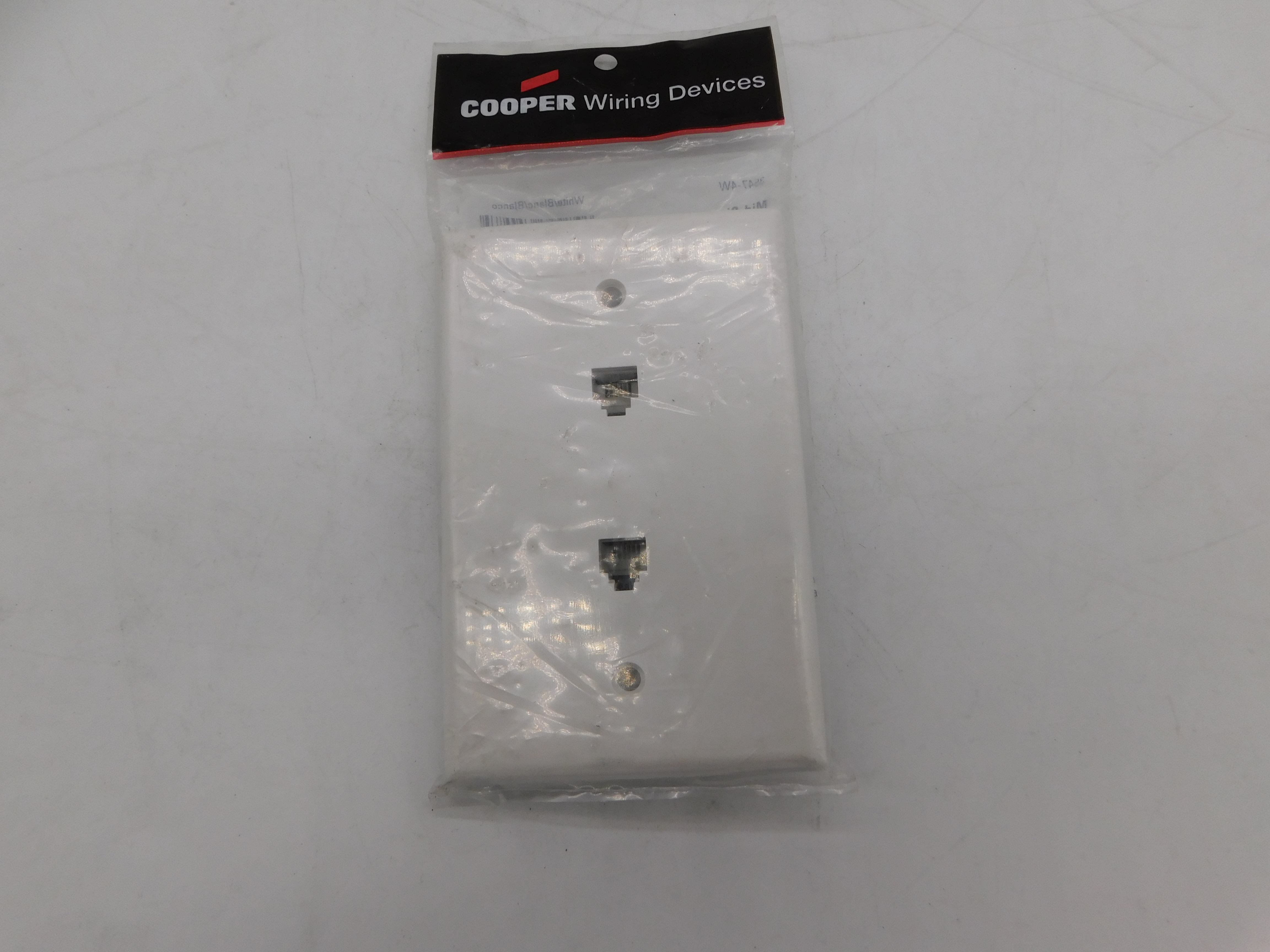 Arrow Hart 3547-4W Wallplate and Telephone Jack