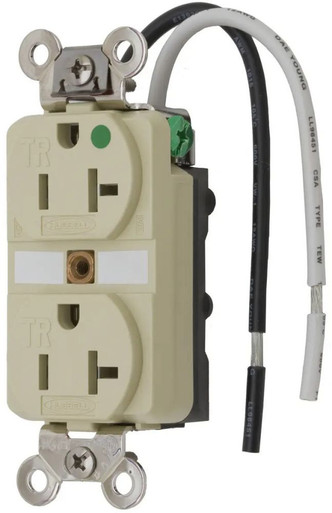 Hubbell Wiring Device-Kellems HBL8300SGIA Straight Blade Receptacle