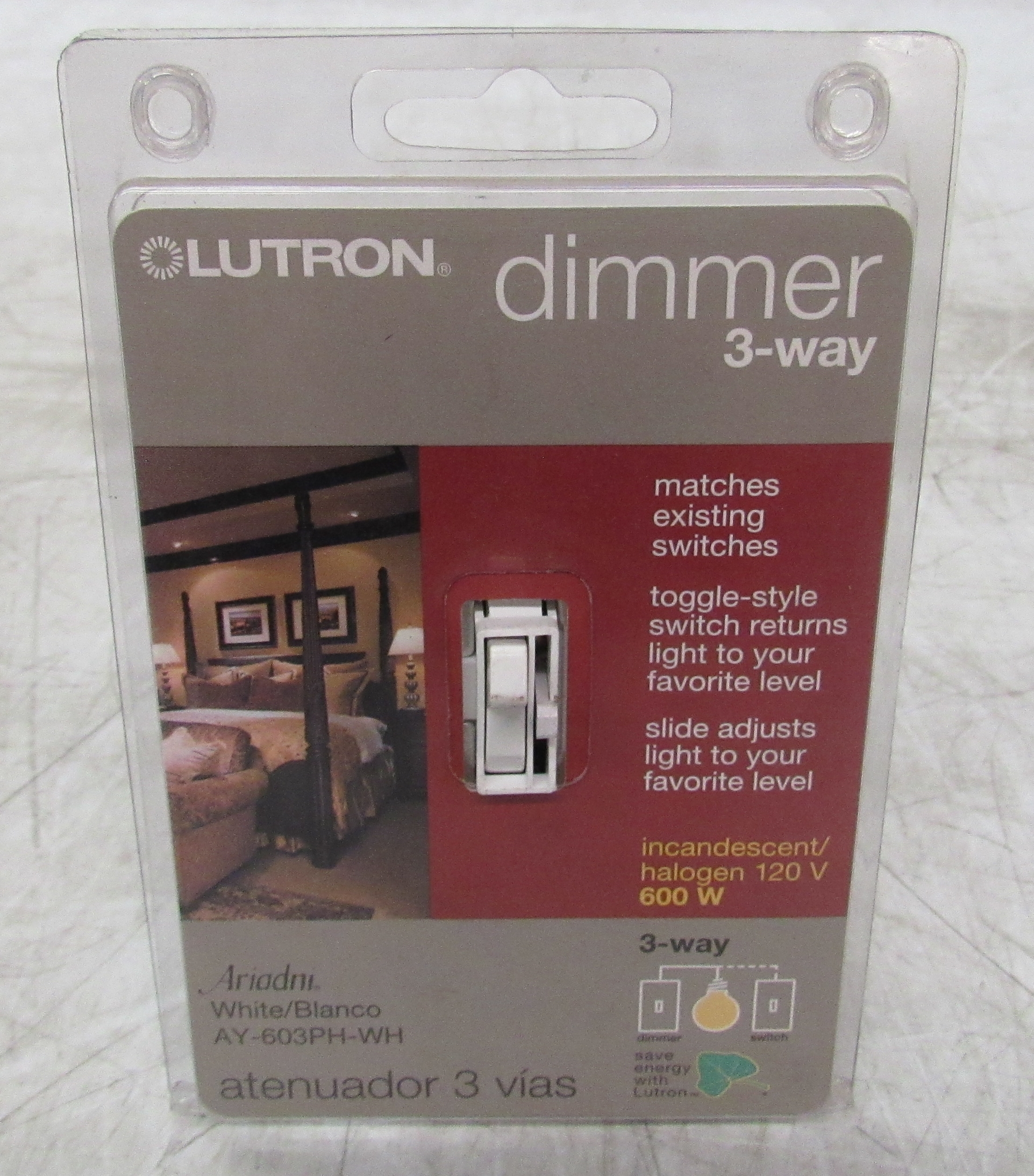 Lutron Electronics AY-603PH-WH Dimmer Switch