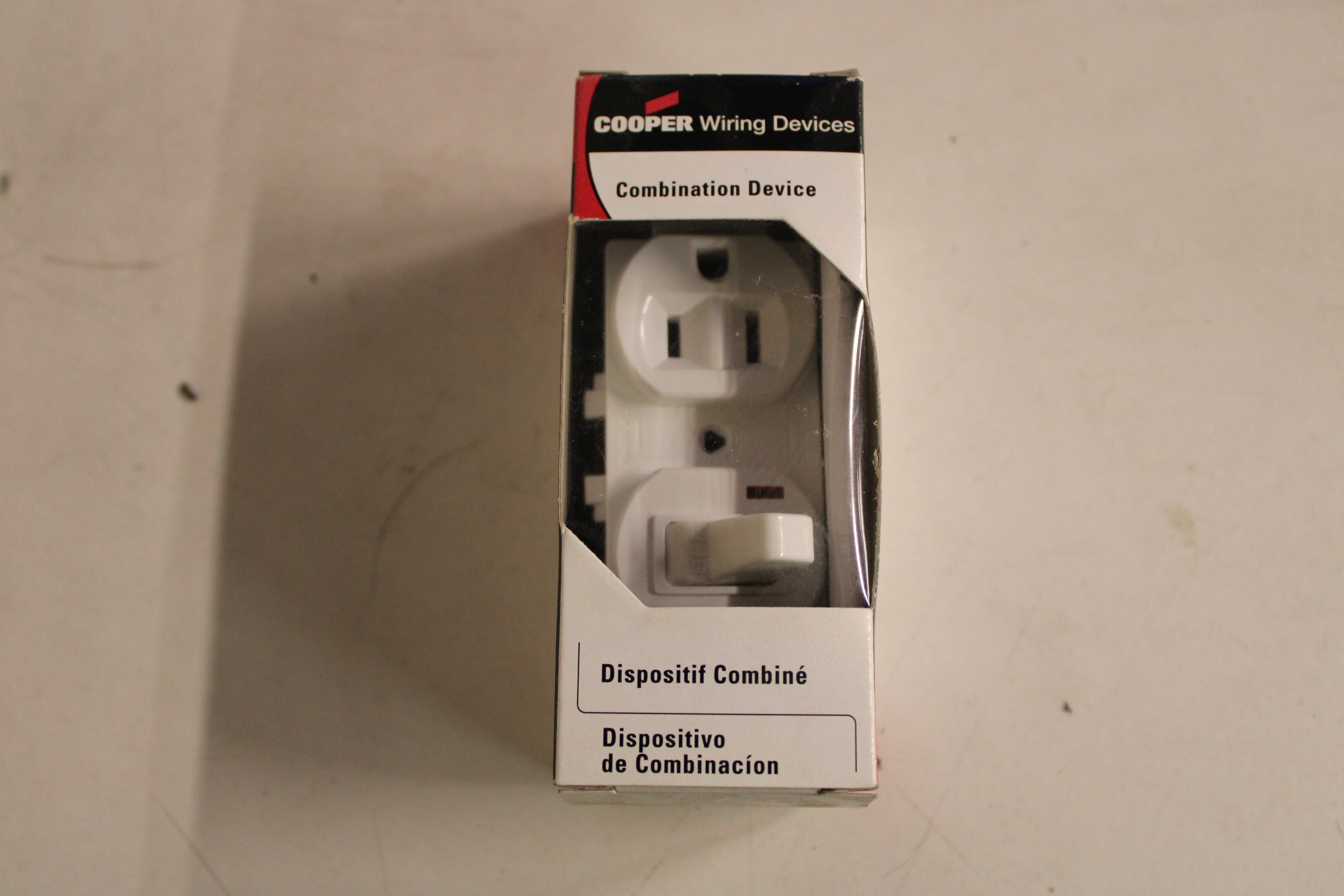 Eaton Wiring Devices 274W-BOX Combination Switch and Receptacle