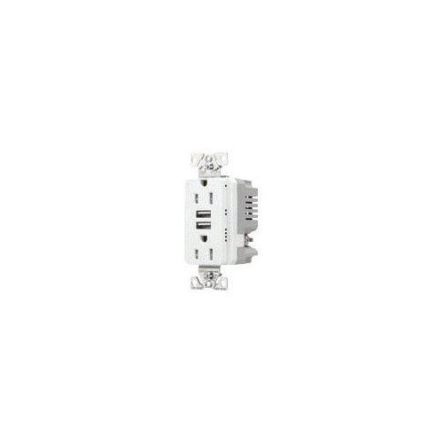 Cooper TRUSB5A15W-K-L Outlets (Repackaged)