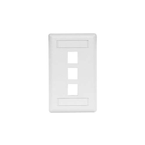 Hubbell Premise Wiring IFP13W Faceplate