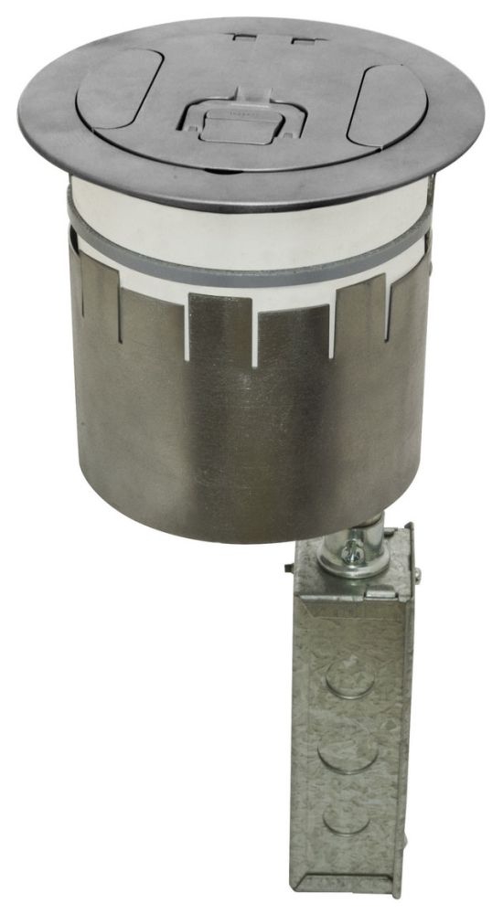 Hubbell Wiring Device-Kellems S1R6PTWZNKL Fire Rated Poke Through