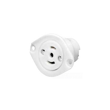 Bryant Electric 7487ER Locking Flanged Receptacle Outlet