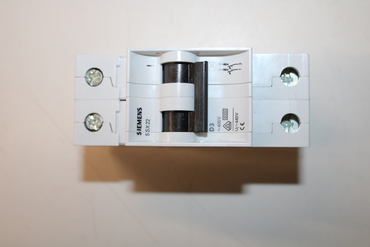 Siemens 5SX2-203-8 Miniature Circuit Breakers MCBs Siemens 5SX2-203-8 Miniature Circuit Breakers MCBs